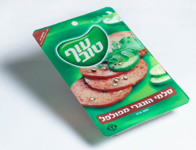 אריזת סלמי עוף טוב