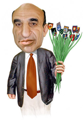 איור מתוך ידיעות אחרונות, שאול מופז