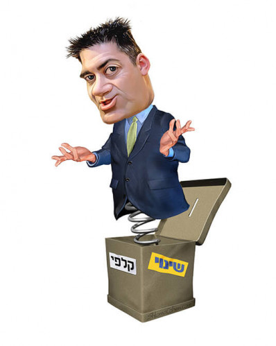 איור מתוך ידיעות אחרונות, רון לוינטל