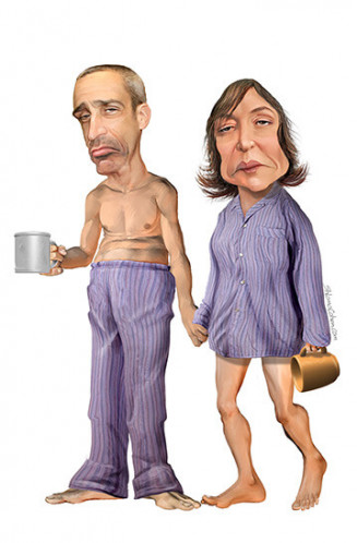 קריקטורה, עינב גלילי ואברי גלעד
