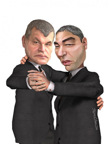 קריקטורה, מיקי רוזנטל ורונאל פישר