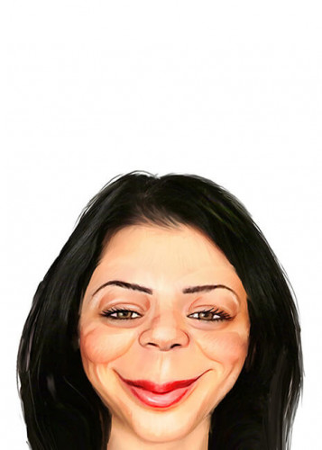 איור מתוך ידיעות אחרונות, נינט טייב