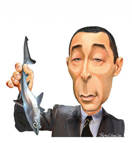 איור מתוך ידיעות אחרונות, גיא זוהר
