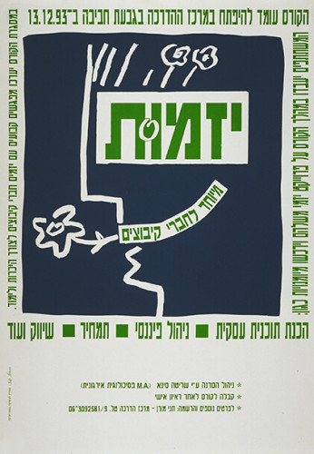 כרזה, יזמות