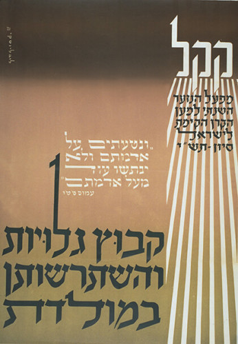 כרזה, קרן קיימת לישראל