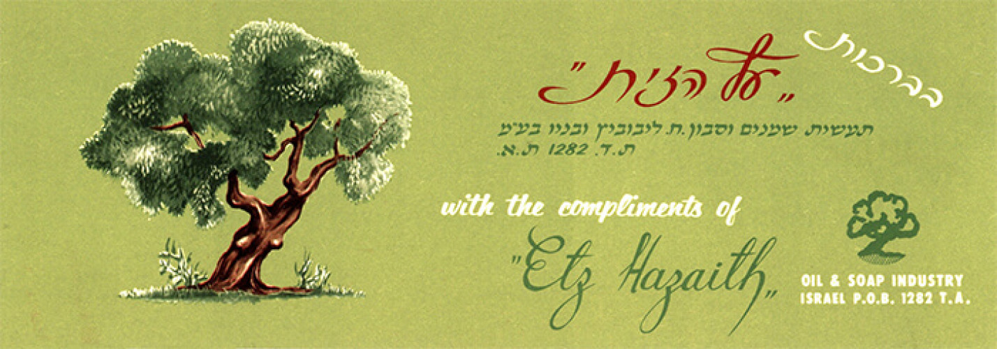 כרטיס ברכה עץ הזית