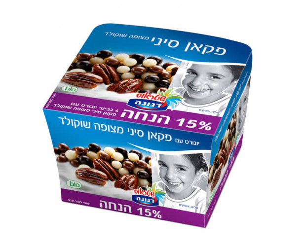 אריזת יוגורט פקאן סיני דנונה