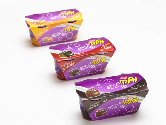 אריזת מילקי פרלינים שטראוס