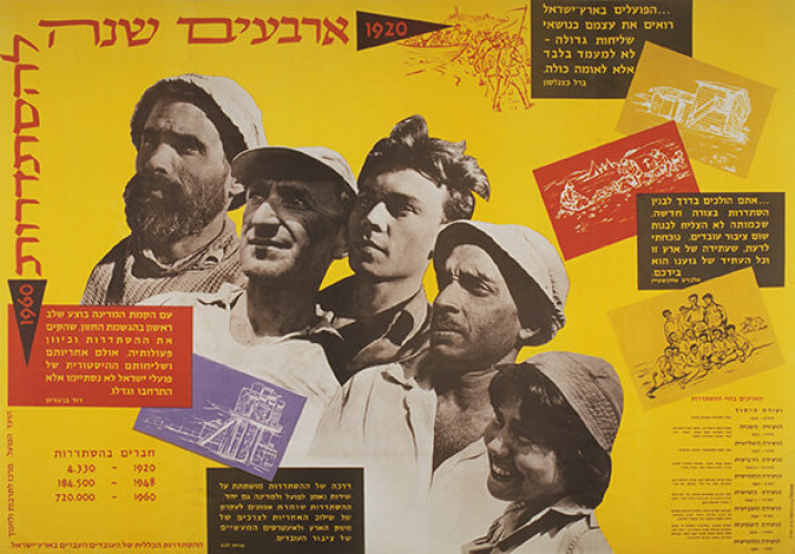 כרזה, 40 שנה להסתדרות