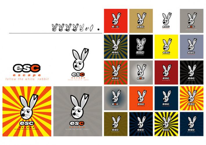 esc- escape follow the white rabbit