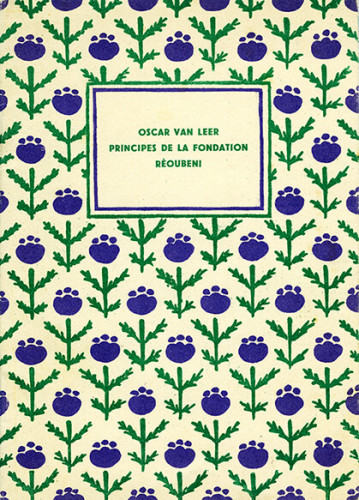 עטיפת הספר Principes De La Fondation Reoubeni