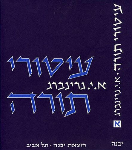 עטיפת הספר עיטורי תורה