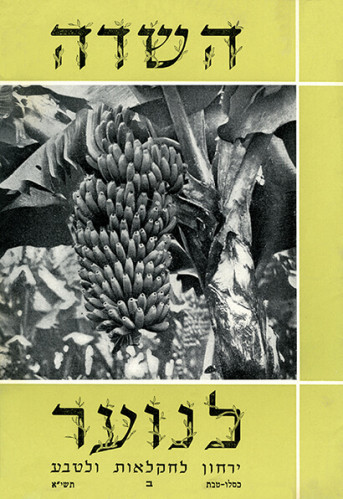 שער מגזין השדה לנוער