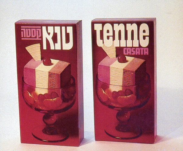 אריזה לגלידת קסטה