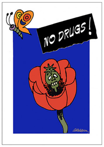 כרזה No drugs