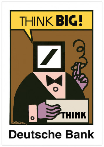כרזה Deutsche Bank