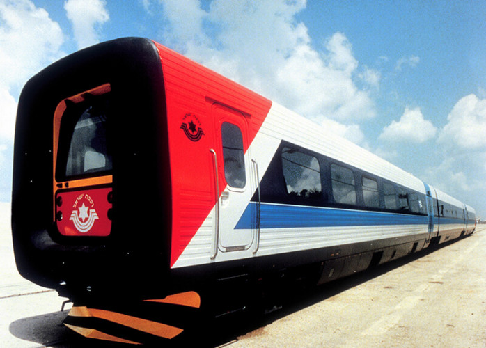 סופר גרפיקה, רכבת ישראל