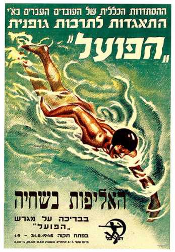 כרזה, האליפות בשחיה