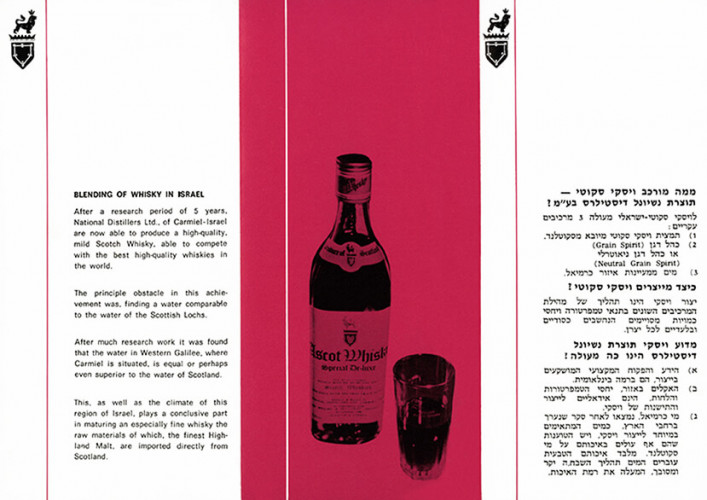 עלון לחברת נשיונל דיסטילרס בעמ