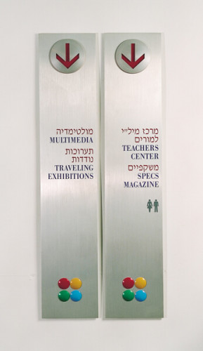 שלט, אגף הנוער מוזיאון ישראל