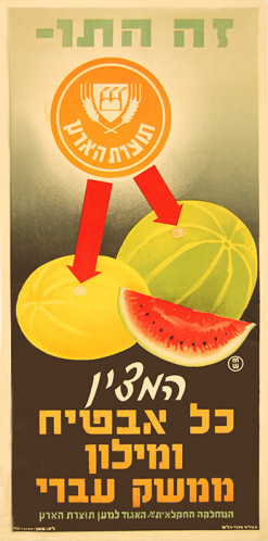 כל אבטיח ומלון ממשק עברי
