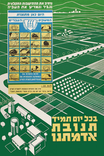 כרזה, תנובת אדמתנו