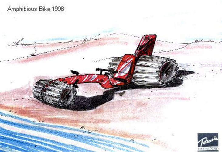 Amphibious Beach Bike