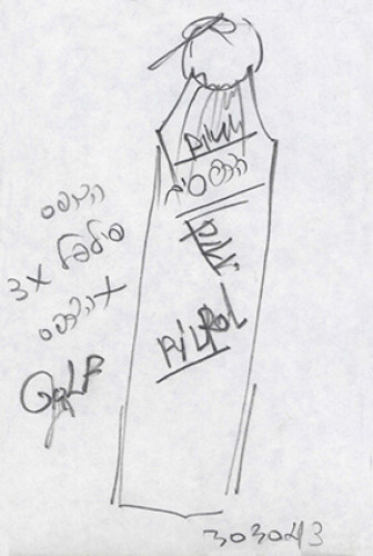 שמלה, דגם 303043