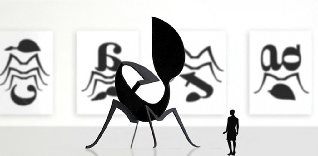 Folded Letter-Ants