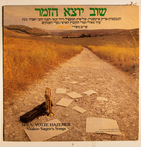 עטיפת תקליט, שוב יוצא הזמר