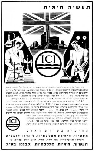 מודעה, תעשייה חימית
