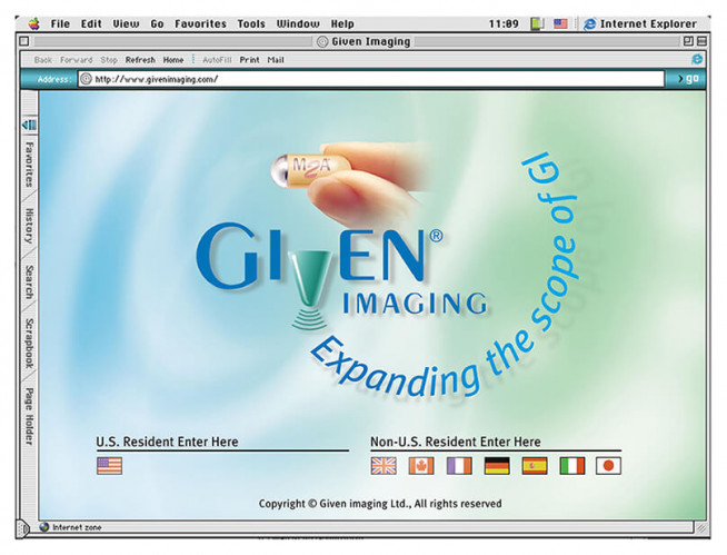 אתר, Given Imaging