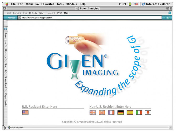 אתר, Given Imaging