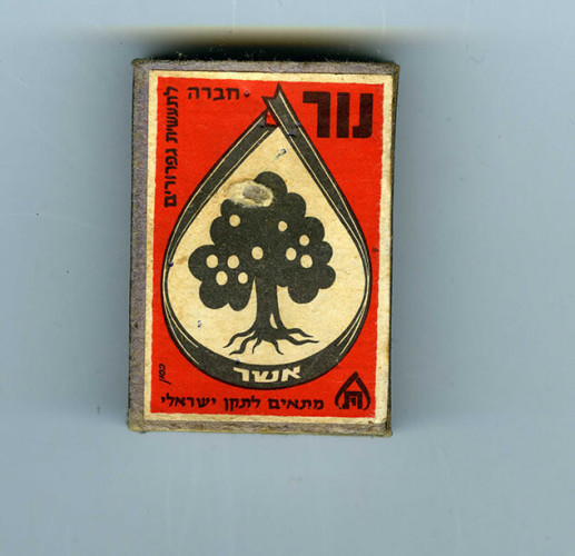תוויות, אריזות גפרורים