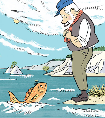 מעשה בדייג ובדג הזהב