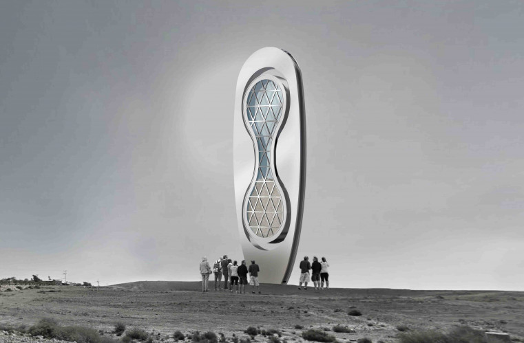 Hourglass poster plain
