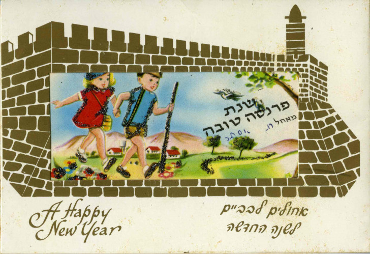 ילדים מטיילים בשדה