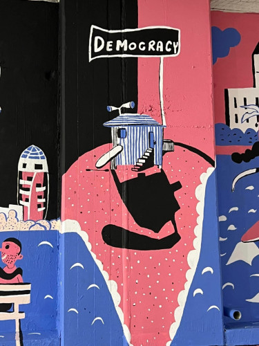 Tel aviv the city of freedom and democracy